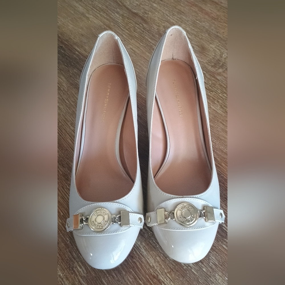 Tommy Hilfiger White Leather Women's